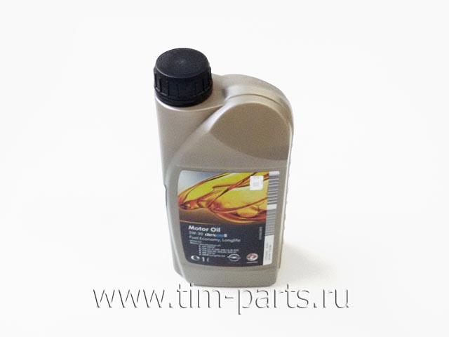 Масло моторное 5W30 dexos2 синтетика 1 литр для Шевроле Тахо 